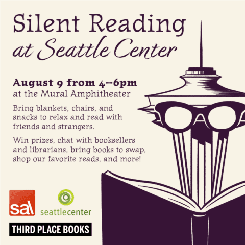 Silent Reading at Seattle Center Image