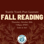 Seattle Youth Poet Laureate: Fall Reading Image